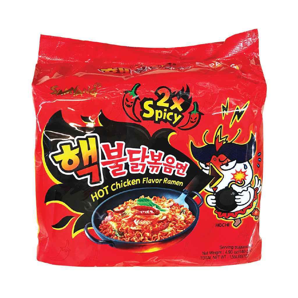 Samyang 2X Hot Chicken Noodle(Multi) 5EA 140g